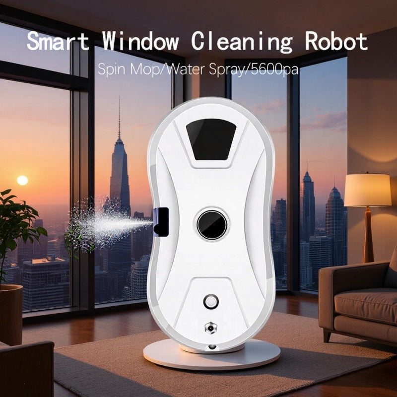 Automatic Window Cleaning Robot with Remote Control