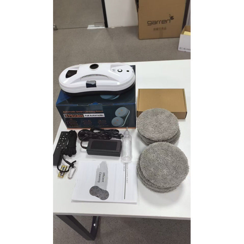 Automatic Window Cleaning Robot with Remote Control