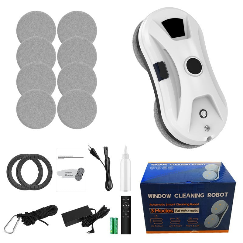 Automatic Window Cleaning Robot with Remote Control