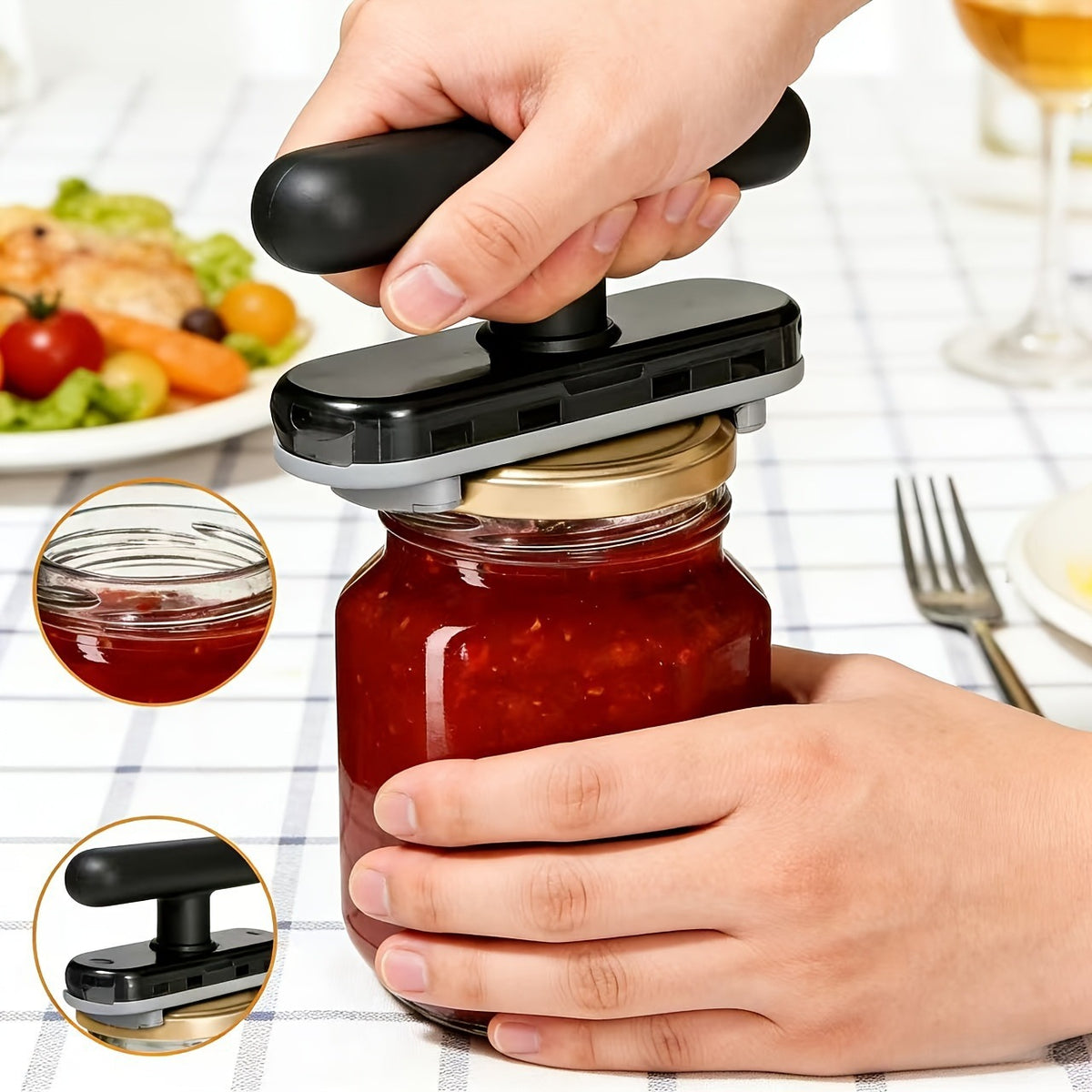 Adjustable Multifunctional Bottle Opener Tool